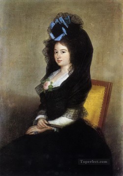 Francisco goya Painting - Doña Narcisa Barañana de Goicoechea Francisco de Goya